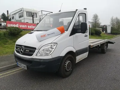 Used Mercedes Sprinter 125 HP (91 kW) 2013 White Van