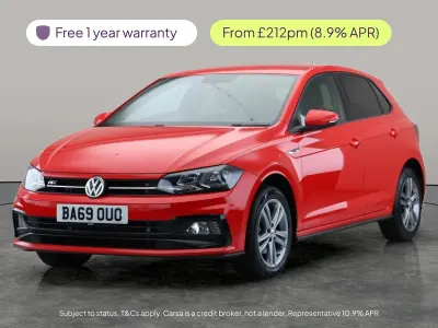 Used VW Polo R-line 116 HP (85 kW) 2020 Red Hatchback