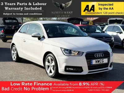 Used Audi A1 Sport 125 HP (91 kW) 2018 White Hatchback