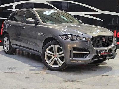 Grey Used 2018 Jaguar F-Pace R-Sport SUV | £13,750 (Fair price)