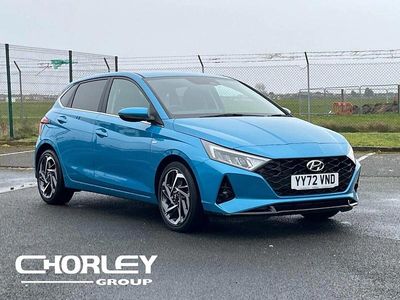 Used Hyundai i20 Premium 100 HP (73 kW) 2023 Blue Hatchback