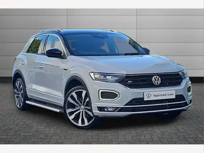Used VW T-Roc R-line 150 HP (110 kW) 2018 Silver SUV