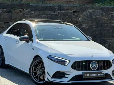 Used Mercedes A35 AMG Premium Plus 306 HP (225 kW) 2020 White Sedan