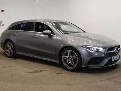 Used Mercedes CLA200 Shooting Brake AMG line 163 HP (119 kW) 2022 Grey Estate