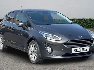 Used Ford Fiesta Titanium 95 HP (69 kW) 2021 Grey Hatchback