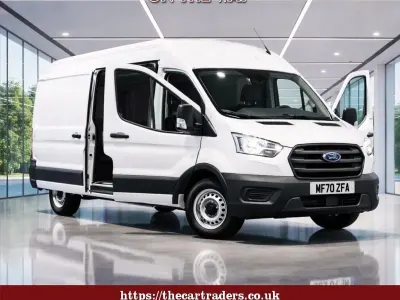 Used Ford Transit S 130 HP (95 kW) 2020 White Van