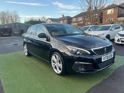 Black Used 2018 Peugeot 308 GT-line Hatchback | £6,000 (Fair price)