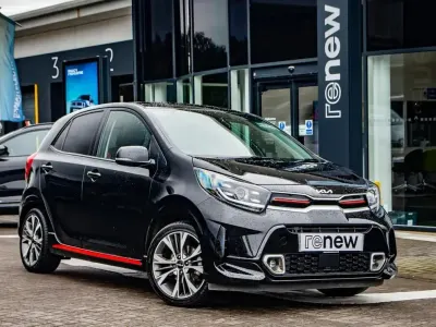 Used Kia Picanto GT-Line 65 HP (47 kW) 2024 Black Hatchback