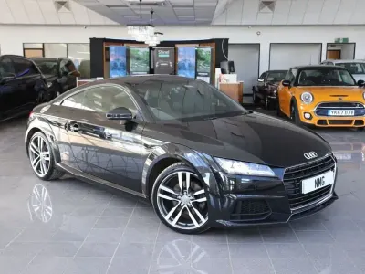 Begagnad Audi TT S-Line 184 HK (135 kW) 2016 Svart Sportkupé