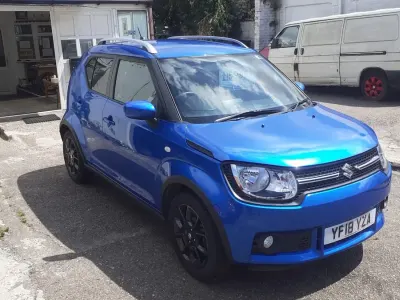 Used Suzuki Ignis SZ-T 90 HP (66 kW) 2018 Blue SUV