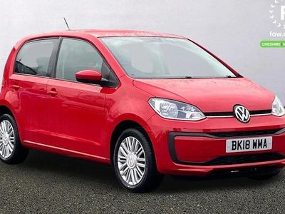 Red Used 2018 VW up! move up! Hatchback | £7,899 (Fair price)