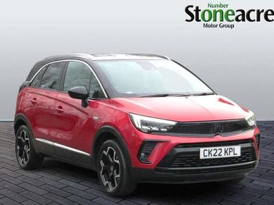Red Used 2022 Vauxhall Crossland Ultimate SUV | £11,997 (Fair price)