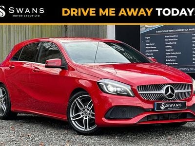 Used Mercedes A180 AMG line 2017 Red Hatchback