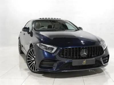 Used Mercedes CLS400 AMG line 340 HP (250 kW) 2019 Blue Coupe