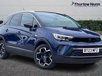 Used Vauxhall Crossland Ultimate 131 HP (96 kW) 2023 Blue SUV