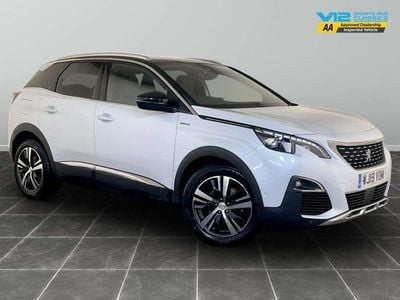 White Used 2019 Peugeot 3008 GT-line Hatchback | £7,895 (Good price)