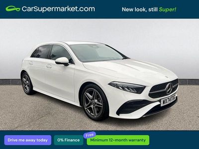Used Mercedes A180 AMG Line Premium 136 HP (100 kW) 2024 White Hatchback