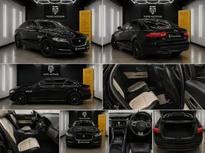 Używany Jaguar XF R-Sport 180 KM (132 kW) 2016 Czarny Sedan/Limuzyna