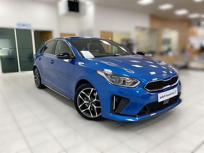 Used Kia Ceed GT-Line 2021 Blue Hatchback