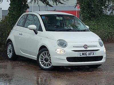 Used Fiat 500 Pop Star 69 HP (50 kW) 2016 White Hatchback