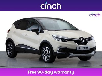 Cream Used 2017 Renault Captur Dynamique SUV | £7,849 (Fair price)
