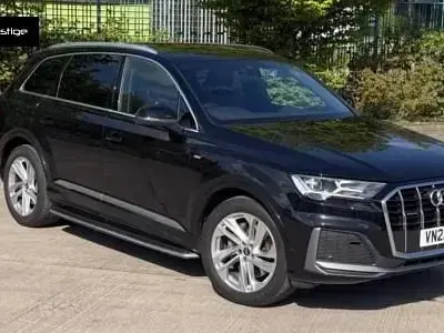Begagnad Audi Q7 S-Line 231 HK (169 kW) 2022 Svart SUV