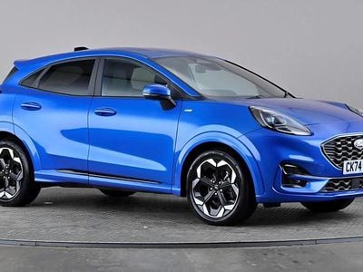 Blue Used 2024 Ford Puma ST-Line X Hatchback | £19,698 (Fair price)