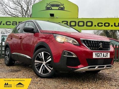 Red Used 2017 Peugeot 3008 Allure Hatchback | £9,150 (Fair price)