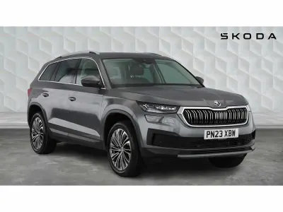 Used Skoda Kodiaq SE L Executive 150 HP (110 kW) 2023 Graphite grey metallic SUV