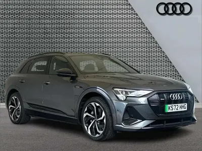 Used Audi e-tron Black Edition 300 kW (408 HP) 2022 Grey SUV