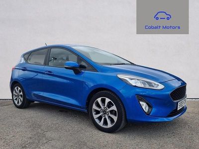 Used Ford Fiesta Trend 85 HP (62 kW) 2019 Blue Hatchback