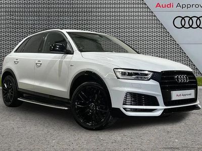 White Used 2018 Audi Q3 Black Edition SUV | £18,999 (Fair price)