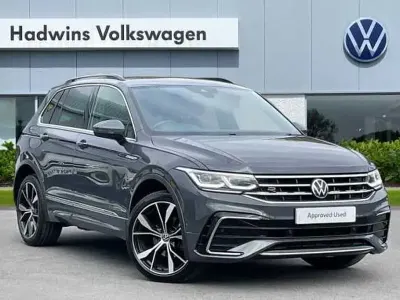 Second-hand VW Tiguan R-line 150 CP (110 kW) 2022 Gri SUV