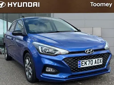 Used Hyundai i20 101 HP (74 kW) 2020 Blue Hatchback