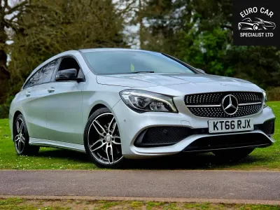 Usado Mercedes CLA220 AMG line 2017 Prateado Sedan