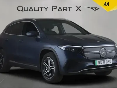 Usado Mercedes EQA350 AMG line 214 kW (292 CV) 2022 Azul SUV