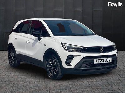 White Used 2023 Vauxhall Crossland Design Edition SUV | £11,499 (Fair price)