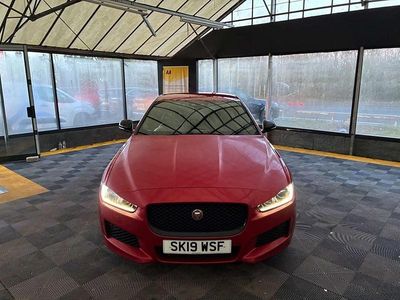 Used Jaguar XE Ingenium 2019 Red Sedan