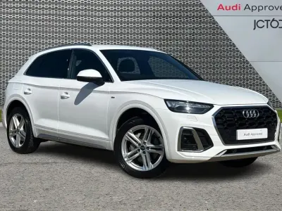 Used Audi Q5 S-Line 261 HP (191 kW) 2022 White SUV
