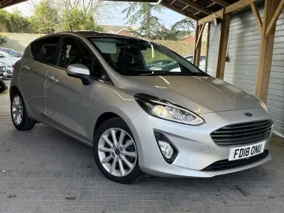 Used Ford Fiesta Titanium 99 HP (72 kW) 2018 Silver Hatchback