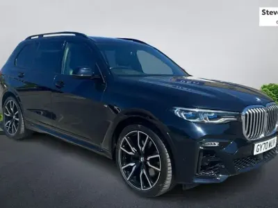 Used BMW X7 M Sport 340 HP (250 kW) 2021 Black SUV
