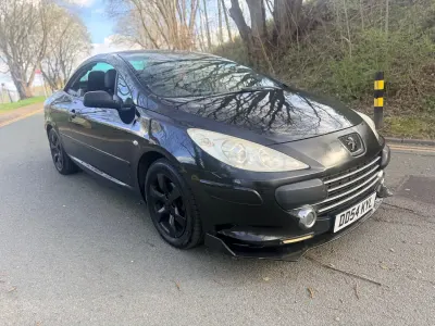 Używany Peugeot 307 CC S 2007 Czarny Kabriolet