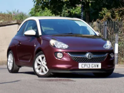 Used Vauxhall Adam Jam 87 HP (63 kW) 2013 Red Hatchback