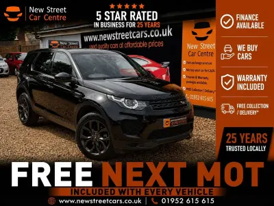 Used Land Rover Discovery Sport Landmark 180 HP (132 kW) 2018 Black SUV