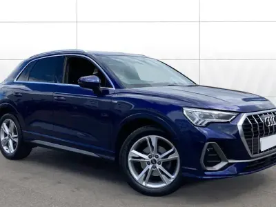 Used Audi Q3 S-Line 150 HP (110 kW) 2023 Blue SUV