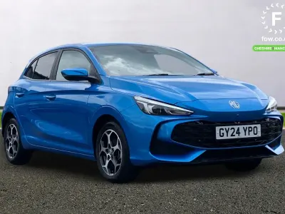 Used MG MG3 Trophy 194 HP (142 kW) 2024 Blue Hatchback