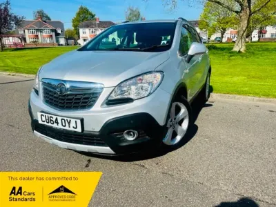 Używany Vauxhall Mokka 130 KM (95 kW) 2014 Srebrny SUV