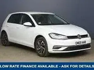 Used VW Golf VII Edition 150 HP (110 kW) 2020 White Hatchback