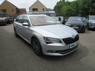 Used Skoda Superb LAURIN & KLEMENT 280 HP (205 kW) 2016 Silver Estate