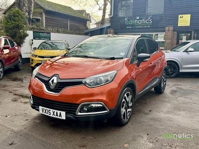 Orange/black Used 2015 Renault Captur Dynamique SUV | £7,450 (Fair price)